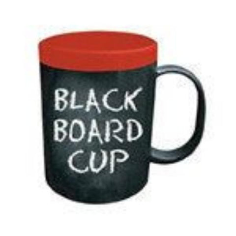 Chalk Board Coffee Mug (Red Band) - AttractionOil.com