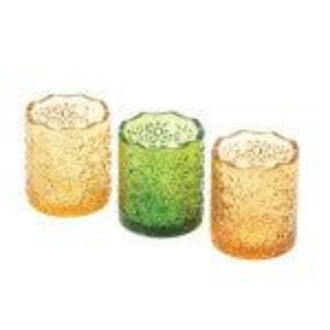 Citrine Candle Cup Trio - AttractionOil.com