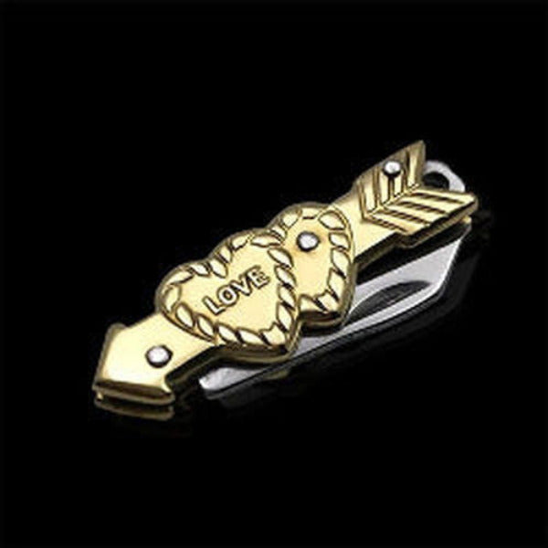 Cupid Hearts Micro Pocket Knife - AttractionOil.com