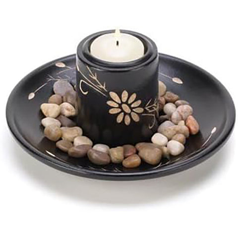 Daisy Deluxe Candleholder Set