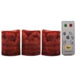 Flameless Candle 3-Piece Mandarin Spice Votive Set - AttractionOil.com