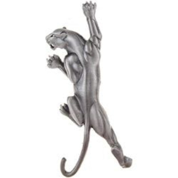 Giant Darkened Silver Panther Pin - AttractionOil.com
