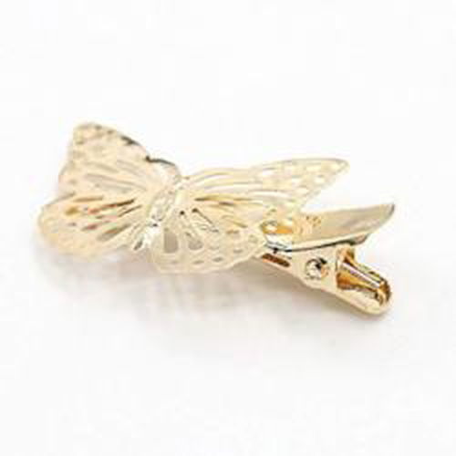 Golden Butterfly Hair Clip - AttractionOil.com