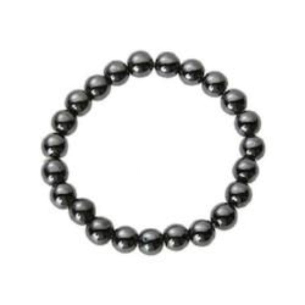 Hematite Bead Stetchable Bracelet - AttractionOil.com