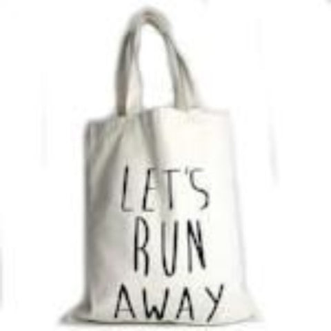 Let's Run Away' Carry Tote Bag - AttractionOil.com