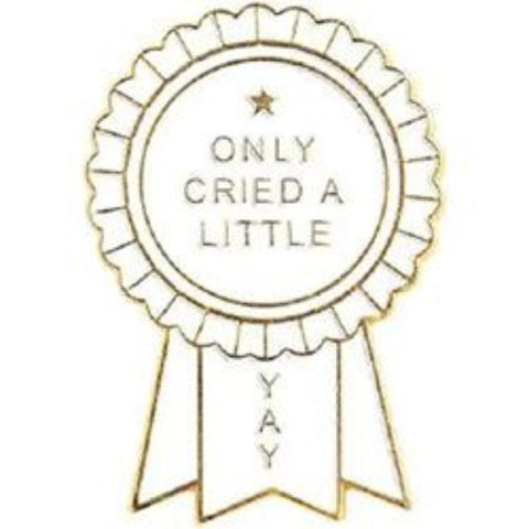 Only Cried a Little Award Enamel Pin - AttractionOil.com