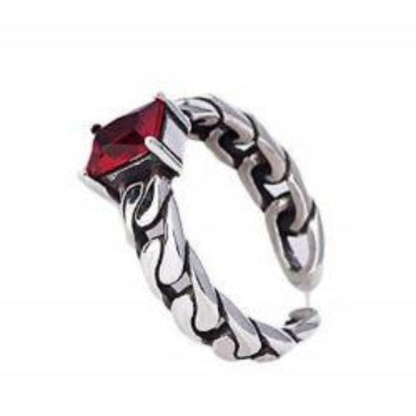 Red Crystal Adjustable Ring - AttractionOil.com