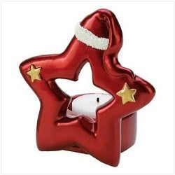 Santa Star Tealight Holder - AttractionOil.com