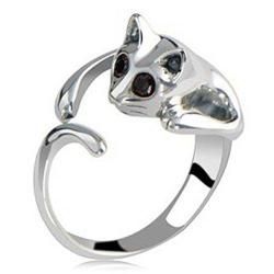 Silver Cat Ring - AttractionOil.com