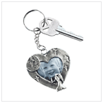 Single Zodiac Photo Frame Keychain - AttractionOil.com