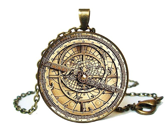 Steampunk Astrolabe Necklace - AttractionOil.com