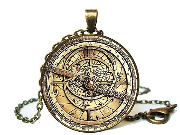 Steampunk Astrolabe Necklace - AttractionOil.com