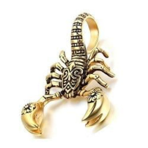 Steel Scorpion Necklace - AttractionOil.com