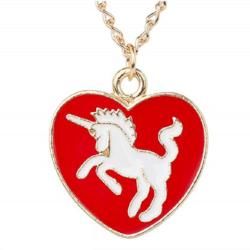 Unicorn Heart Pendant Necklace - AttractionOil.com